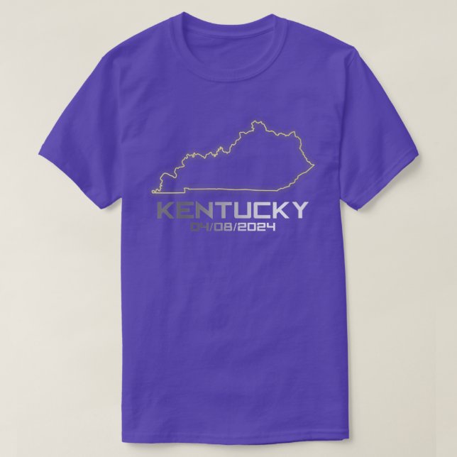 Womens Kentucky America Astronomy Total Solar Ecli T-Shirt (Design vorne)