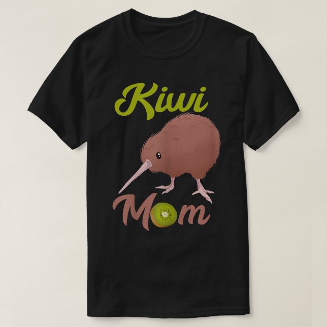 Womens Kiwi Mama Kiwi Bird Fruchtmutter Tier neu T-Shirt (Design vorne)