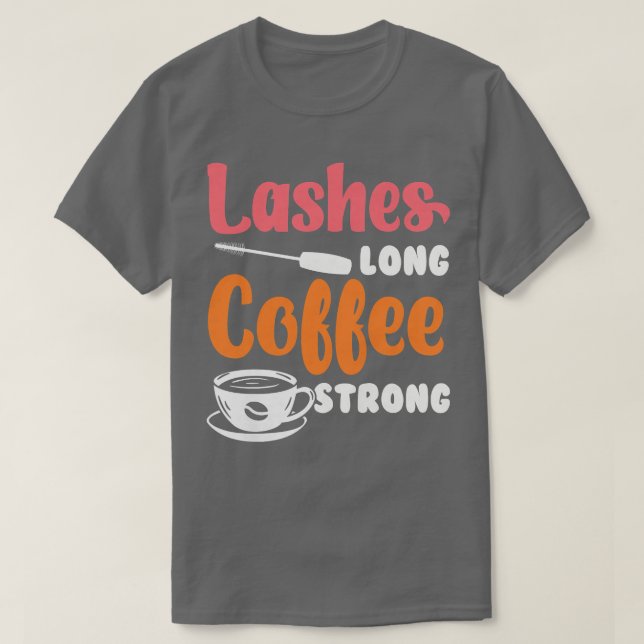 Womens LashesLashesSchminke T-Shirt (Design vorne)