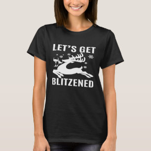 Womens Lass Blitzend Funny Wine T-Shirt