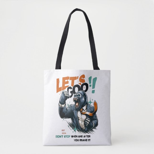 WOMEN'S LET'S GOO LESSONS LEARN  BAG  (Vorderseite)