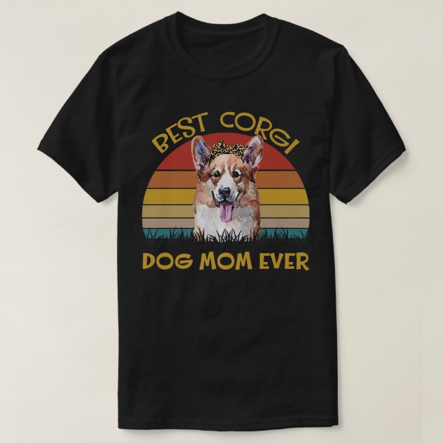 Womens Lovely dog holder dog lover best dog mom co T-Shirt (Design vorne)