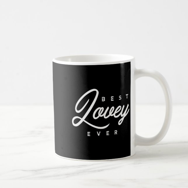 Womens Lovey Design_ Lovey Ever V-neck  Kaffeetasse (Rechts)