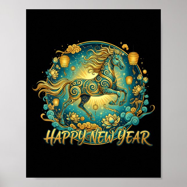 Womens Lunar New Year Happy Chinese New Year Of Th Poster (Vorne)