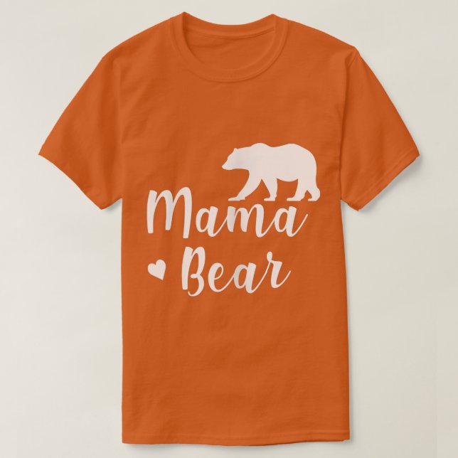 Womens Mama Bear 1 T-Shirt (Design vorne)