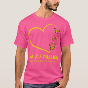 Womens Mama eines kriegerischen Krebsbewusstseins T-Shirt