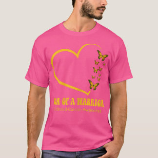 Womens Mama eines kriegerischen Krebsbewusstseins T-Shirt