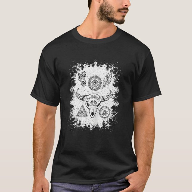 Womens Mandala Vintage Casual Cute Graphic Tees Va (Vorderseite)