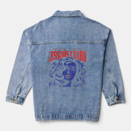 WOMEN'S MANIPULATE LESSONS LEARN DENIM JACKET  JEANSJACKE