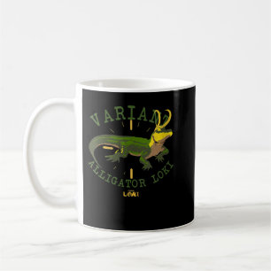 Womens Marvel Loki Alligator Variant V-Neck Kaffeetasse