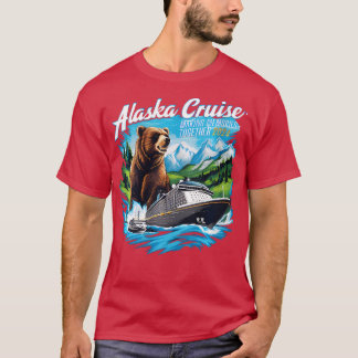 Womens Matching Familie Freunde und Gruppe Alaska T-Shirt