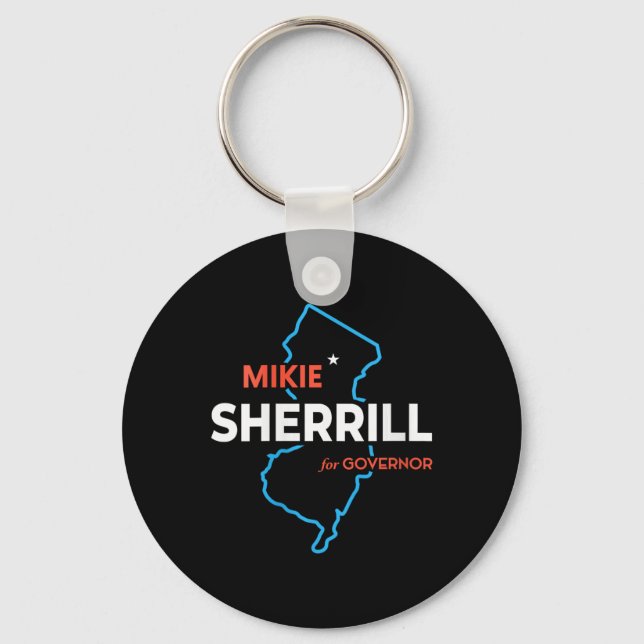 Womens Mikie Sherrill New Jersey Governor Election Schlüsselanhänger (Vorderseite)