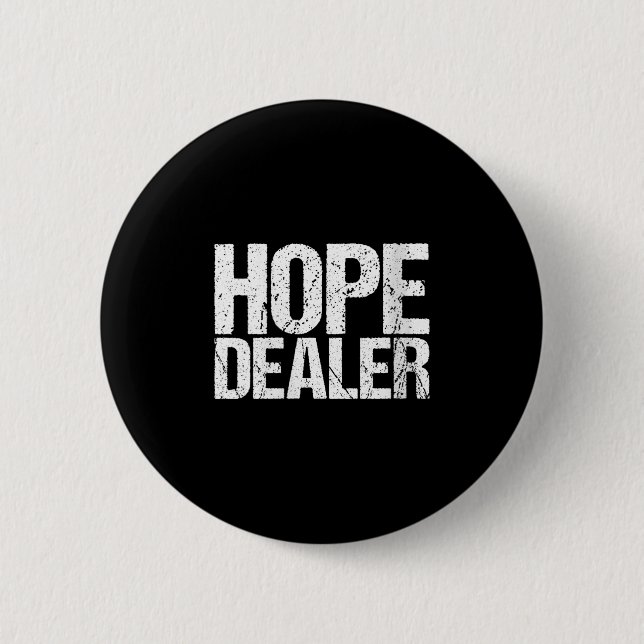 Womens Motivational Hope Er V-neck  Button (Vorderseite)