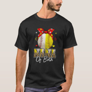 Womens Nana sowohl Baseball als auch Softball Nana T-Shirt