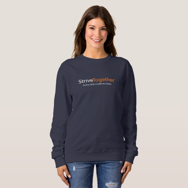 Women's Navy Sweatshirt (Vorne ganz)