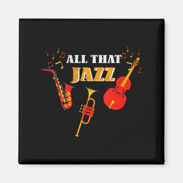 Womens New Orleans Birthplace Of Jazz Music Louisi Magnet (Vorne)