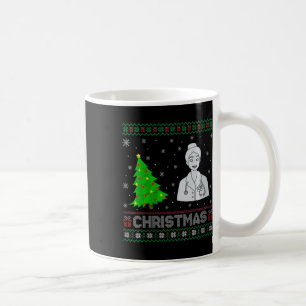 Womens Nurse Practitioner Xmas Tree Lighting Ugly Kaffeetasse