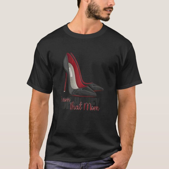 Womens Oh Honig Ich bin die Mama Frauenschuhe Heel T-Shirt (Vorderseite)