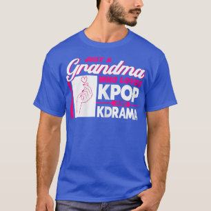 Womens Oma Who Lieben Kpop und Kdrama Kpop Merc T-Shirt