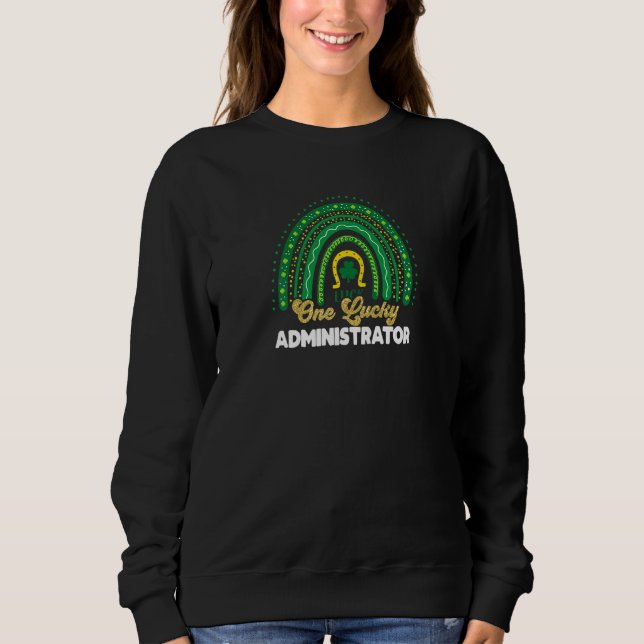 Womens One Lucky Administrator School Rainbow St P Sweatshirt (Vorderseite)