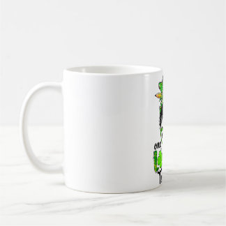 Womens One Lucky Teacher Funny St Patricks Day Mes Kaffeetasse