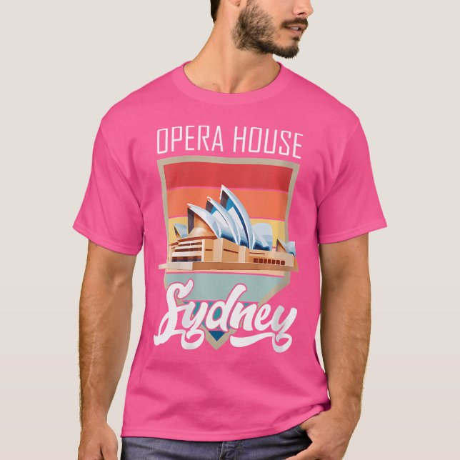 Womens Opera House Sydney aus Australien Tourist N T-Shirt (Vorderseite)