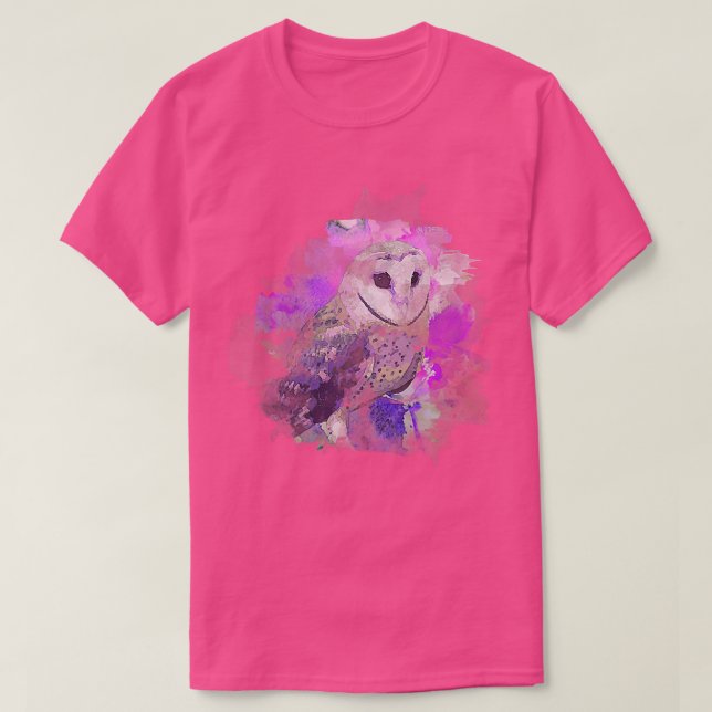 Womens Owl Night Bird1525 T-Shirt (Design vorne)
