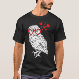 Womens Owl Sonnenbrille Liebe Funny Niedlich Owls T-Shirt