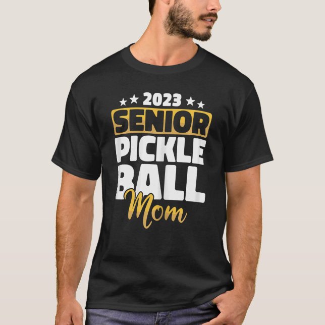Womens Paddles Pickleball Player Senior Picklebal T-Shirt (Vorderseite)
