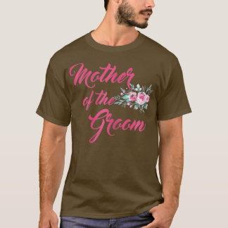 Womens Peonies Wedding Matching Brautparty of T-Shirt
