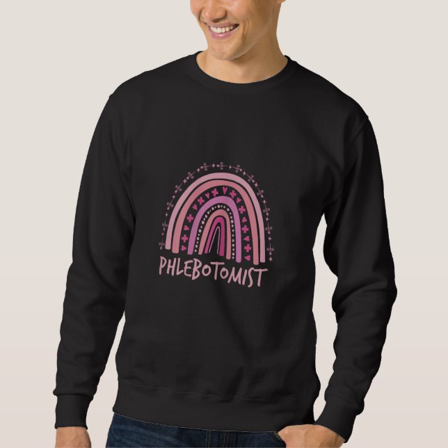 Womens Phlebotomist Phlebotomy Quote 7 Sweatshirt (Vorderseite)