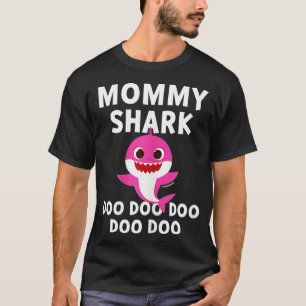 Womens Pinkfong Mommy Shark Offiziell  T-Shirt