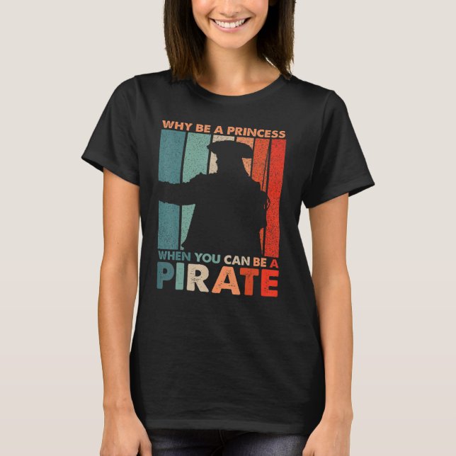 Womens Pirate Freebooter Saying For A   Of A Carib T-Shirt (Vorderseite)