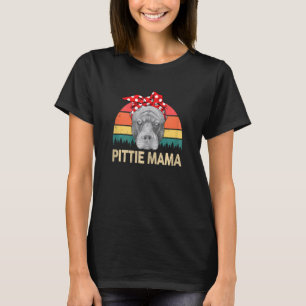 Womens Pitbull Pittie Mama Pitbull Mama Pittie M T-Shirt