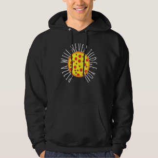 Womens Pizza Will Never Judge You Pizza Chef Hoodie