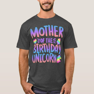 Womens Pop It Mother of Birthday Unicorn Fidget T- T-Shirt