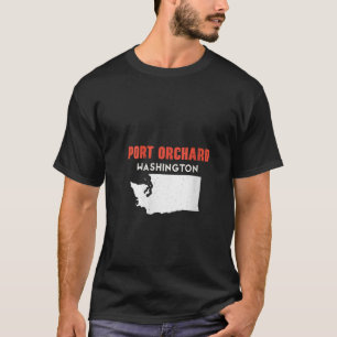 Womens Port Orchard Washington USA Staat Amerika T T-Shirt
