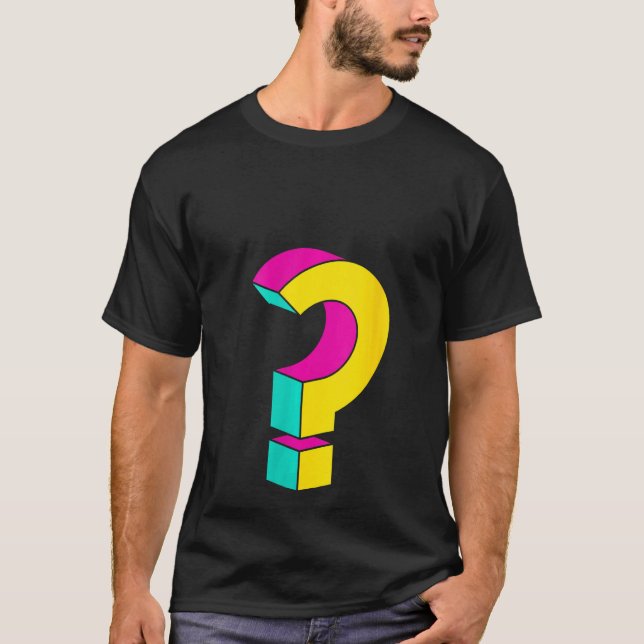 Womens Question Mark Cool Questions Geeks T-Shirt (Vorderseite)