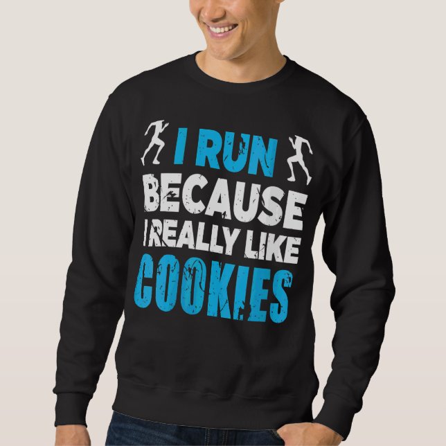 Womens Race Runner Runner Runner Jogger Jogger Jog Sweatshirt (Vorderseite)