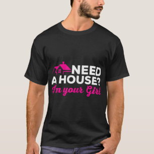 Womens Real Anwesen Agent Funny Realtor braucht ei T-Shirt