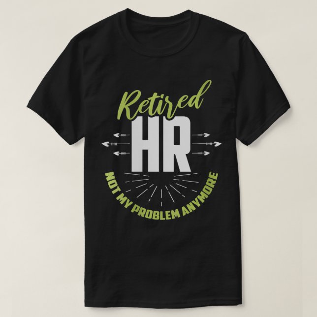 Womens Remüdes Human Resources Funny HR Retiremen T-Shirt (Design vorne)