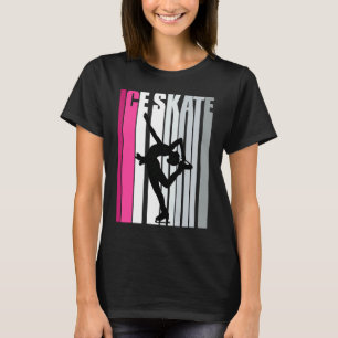 Womens Retro Ice Skaten Retro Ice Skater Grandaug T-Shirt