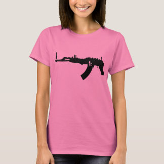 Womens Retro NY AK 47 T-Shirt