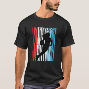 Womens Retro Womens 28. Basketball GeburtstagsPlay T-Shirt