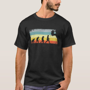 Womens Rock Climbing Bouldering Evolution Climber T-Shirt