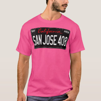 Womens San Jose 408 , Shark City, Hella San Jose,  T-Shirt