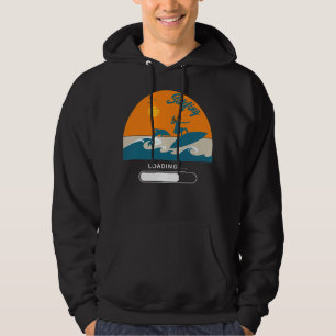 Womens Santa Cruz California Retro Vintag Surfen Hoodie