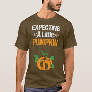 Womens Scary spooky Halloween pumpkin pregnancy an T-Shirt