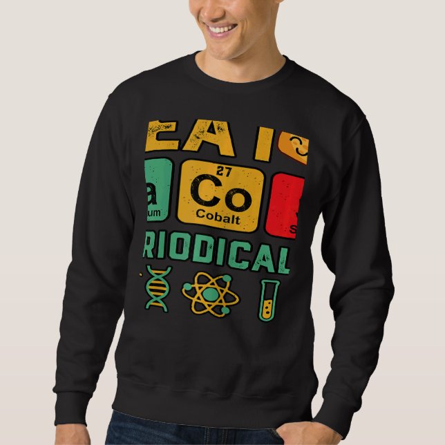 Womens Science I Eat Tacos Periodically Taco Tuesd Sweatshirt (Vorderseite)
