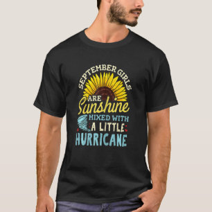 Womens September Girl Geburtstag T-Shirt